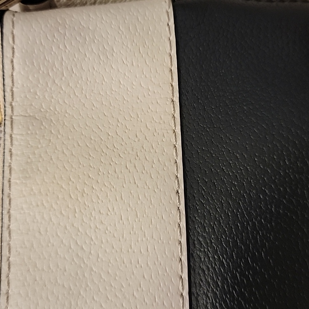 Kate Spade Grove Street Rima Crossbody Two-Tone Black and Cream Bag - Picture 5 of 15
